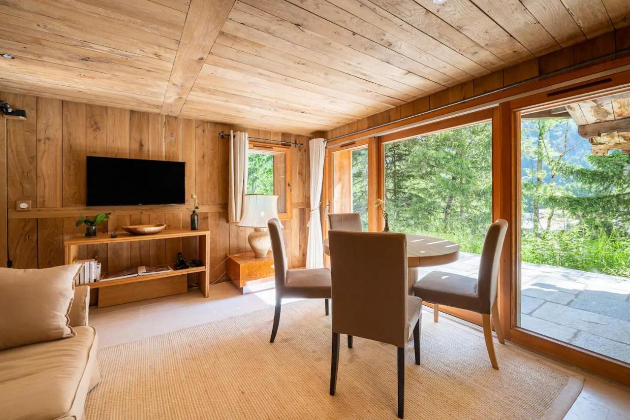 Chalet Ananda Avec Sauna, Baignoire Balneo Et Terrasse Chamonix Eksteriør bilde