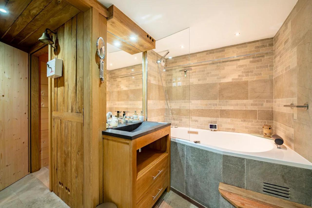 Chalet Ananda Avec Sauna, Baignoire Balneo Et Terrasse Chamonix Eksteriør bilde